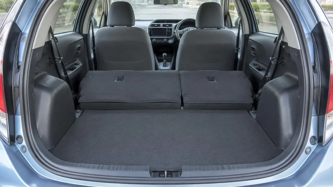 Toyota Aqua — seating and cargo space