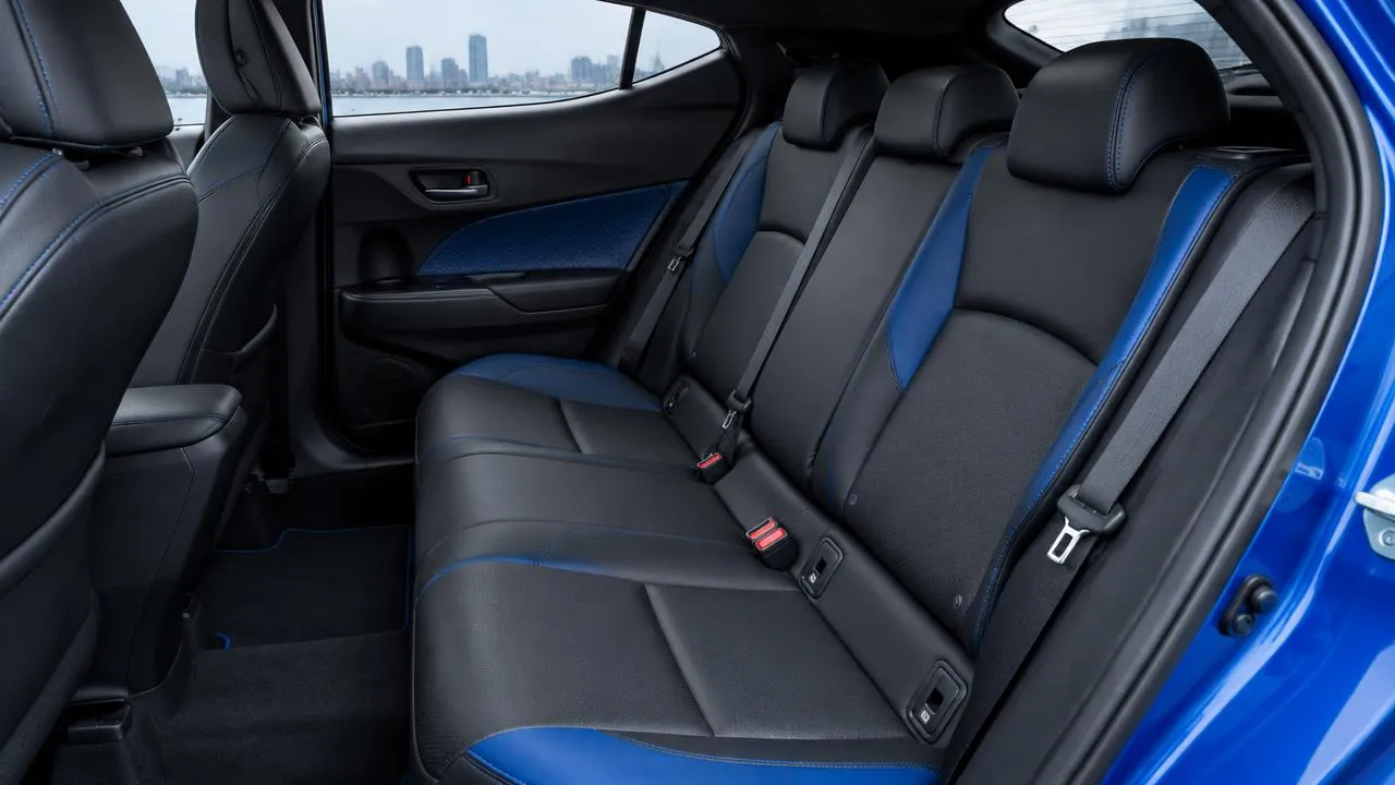 Toyota C-HR — seating and cargo space
