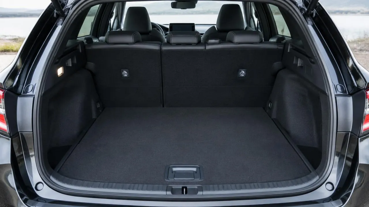 Toyota Corolla Touring — seating and cargo space