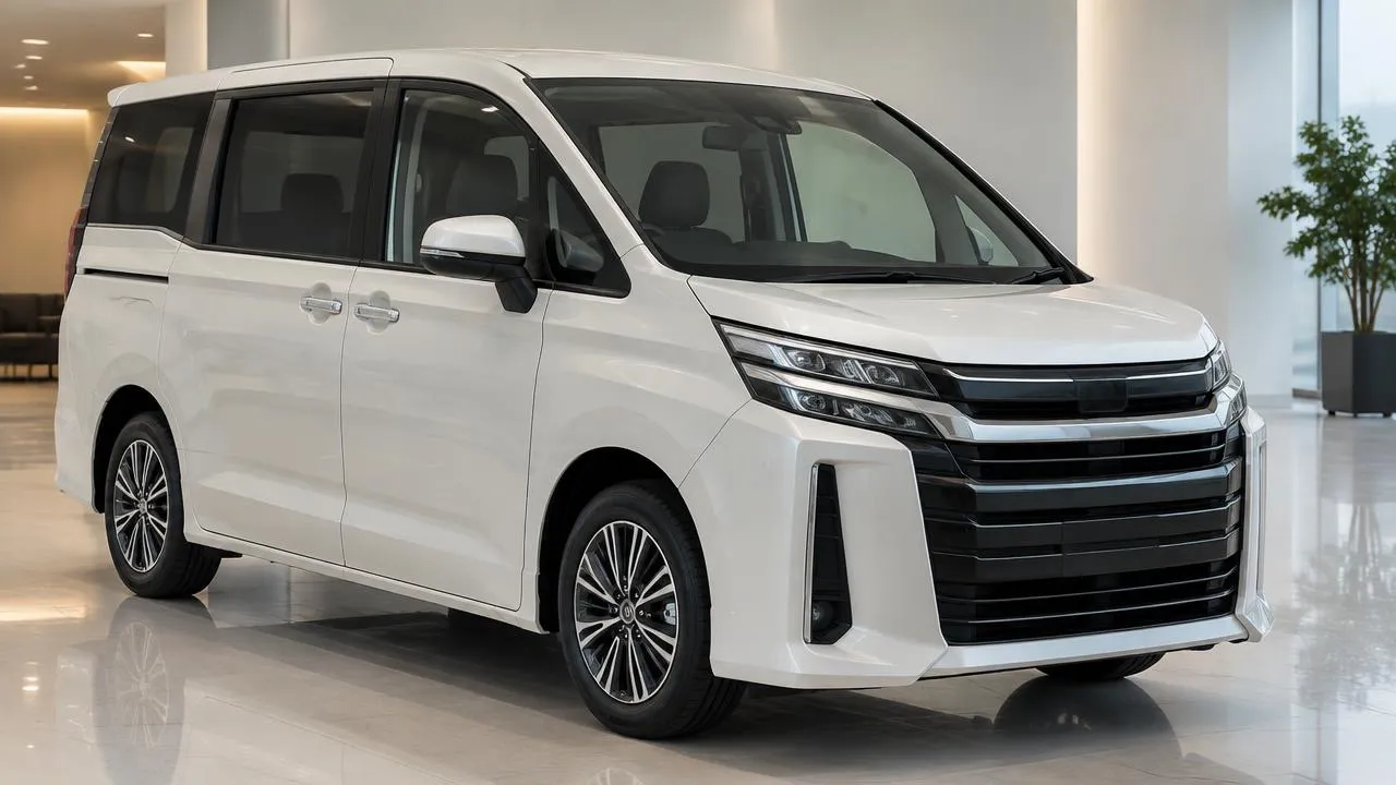 Toyota Noah — front three-quarter view