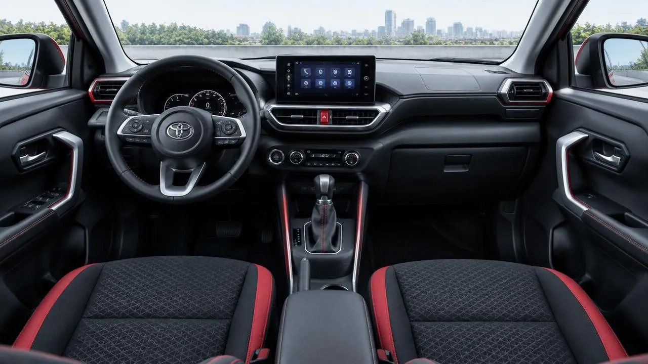 Toyota Raize — dashboard and front interior