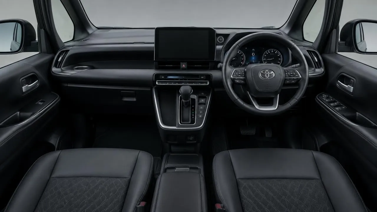 Toyota Voxy — dashboard and front interior